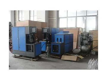 Semi-Auto Reheat Stretch Blow Molding Machine