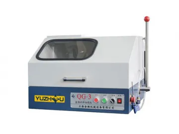 QG-3 Metalloraphic Abrasive Cutter, Manual