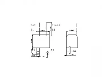 10A Mini Wire Lead Current Transformer