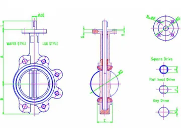 SHC-1A Butterfly Valve