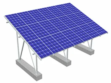 Waterproof Ground Mount Solar Racking System