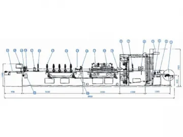 ASB2 Automatic Pouch/Bag Making Machine (Double Servo)