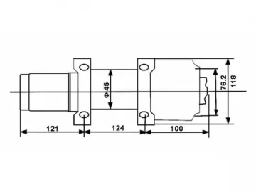 P3500-1D Utility Winch