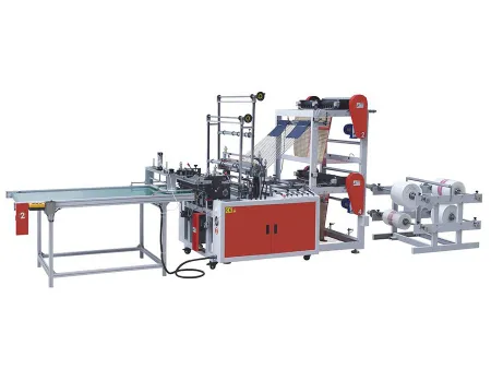 Automatic 4 Lines Cold Cutting Bag Making Machine