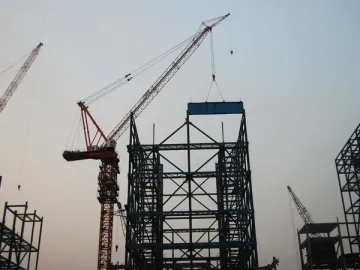 FZQ2200-100T Luffing Jib Tower Crane (Large-scale construction)