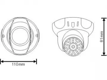 Vandal Proof Dome Camera