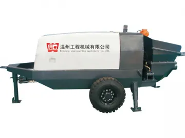 High Floor Cement Mortar Pump