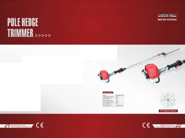 GHL-M26-02 26CC 2-cycle Double Sided Straight Shaft Hedge Trimmer