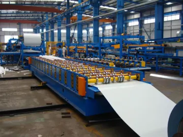 Rockwool (Mineral Wool) and EPS Sandwich Panel Production Line