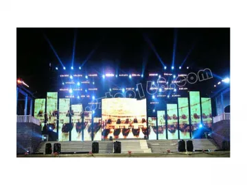 LED Mesh Display Screen