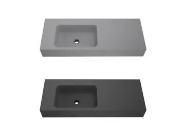 Quartz Wall Mounted Sink PS-9018