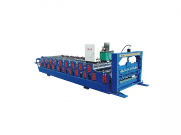 Double Layer Roof Panel Roll Forming Machine FX840/900