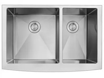 SER92005 Apron Double Bowl Stainless Steel Sink