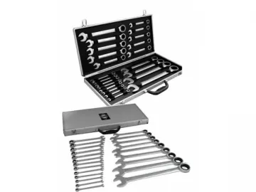 22 Piece Ratchet Spanner Set