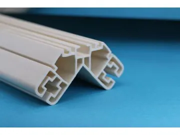 PVC - Polyvinyl Chloride Plastic Extrusion Profiles