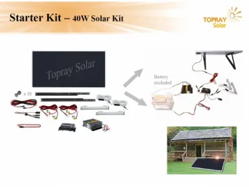 Expandable Solar Power Kit