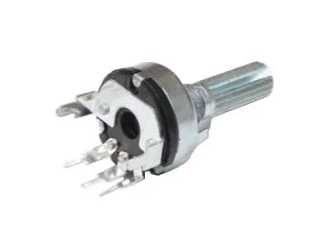 Metal 17mm 4K Rotary Carbon Film Potentiometer, RV17 Series