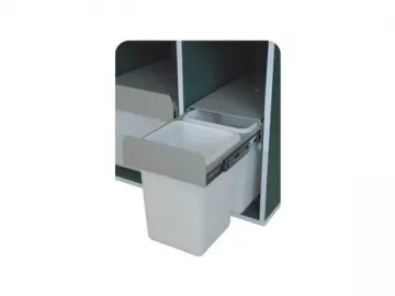 Drawer style sorting Trash can(Gray)HG11