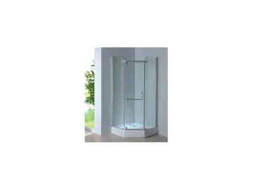 Frameless Shower Enclosure