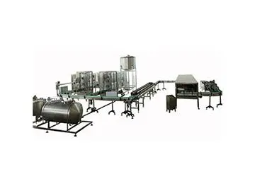 Glass Bottle Washing Filling Capping Machine