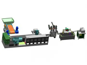 Plastic Recycling Line, Pelletizing Extrusion Line