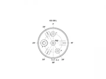 Glass-Lined Storage Tank, K Type