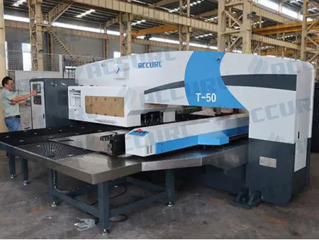 50 Ton CNC Sheet Metal Turret Punching Machine