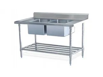 Double Bowl Stainless Steel Sink