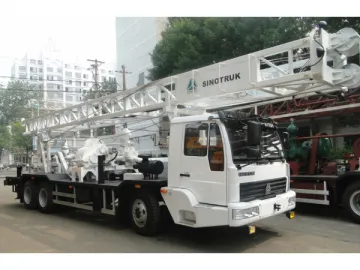 BZC350ZYII Truck Mounted Drilling Rig