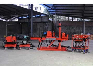 Underground Hydraulic Drill Rig, Type ZDY-1550G