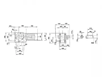 AC3 Gear Speed Reducer