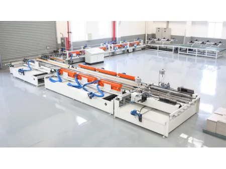 Bevel Painting and IXPE Backing Laminating Line