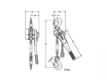 HSH-C Series Manual Lever Hoist