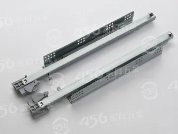 YH203P Soft Close Concealed Drawer Slide with Plastic Clips