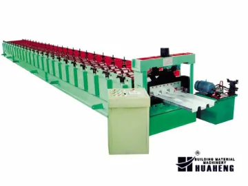 Metal Floor Deck Roll Forming Machine