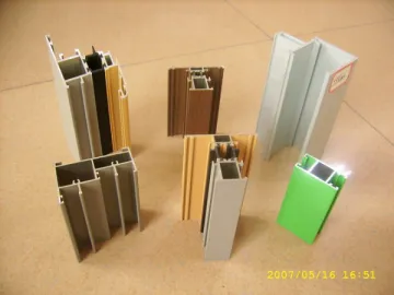 Powder Coating Aluminium Extrusion Profile