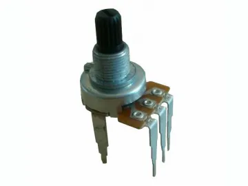 17mm Size Insulated Shaft Rotary Potentiometer, WH0171-44