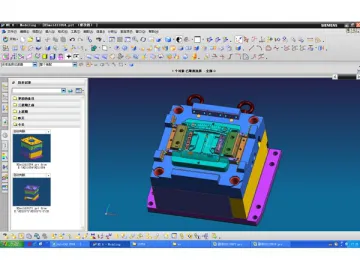 Navigation Panel Plastic Mold