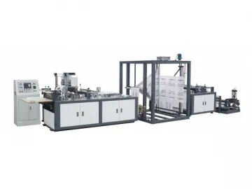 Semi Automatic Non-woven Flat Type Bag Making Machine, WFB-D600