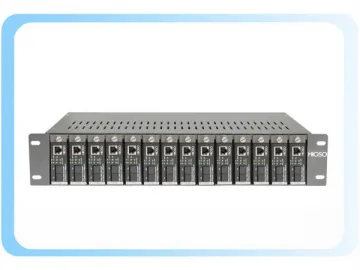 FTC-14 14-Slot Media Converter Rack