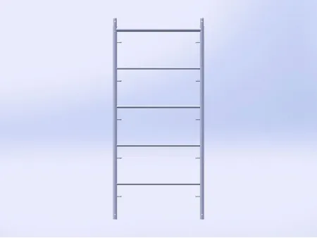 Scaffolding Snap-on Ladder Frame