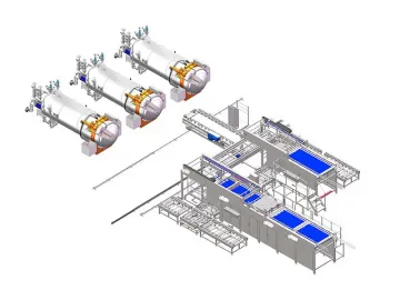 Automatic Retort Loading & Unloading System