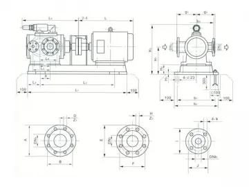 High Viscosity 3-Screw Pump