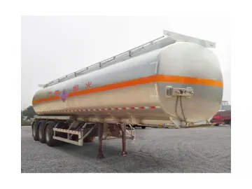 Aluminum Alloy Oil Tank Semi-Trailer