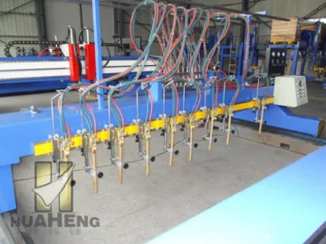 Multithread Flame Cutting Machine