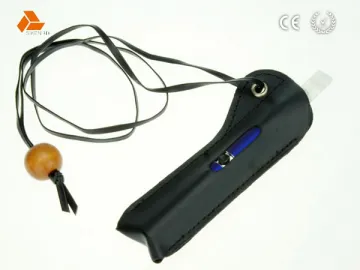 Electronic Cigarette Leather Mini Pouch with Lanyard