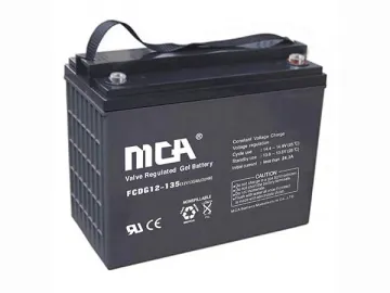 Industrial Battery (Deep Cycle Battery, Gel VRLA Battery mainly for Solar Energy Generating System)