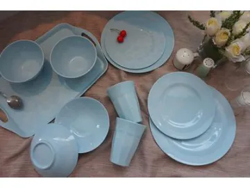 Light Blue Bouquet Dinnerware