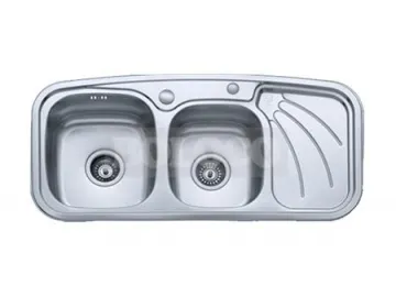 BL-978 Double Bowl Stainless Steel Kitchen Sink