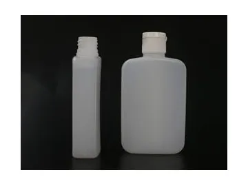 100ml HDPE Bottle, Rectangular Plastic Bottle